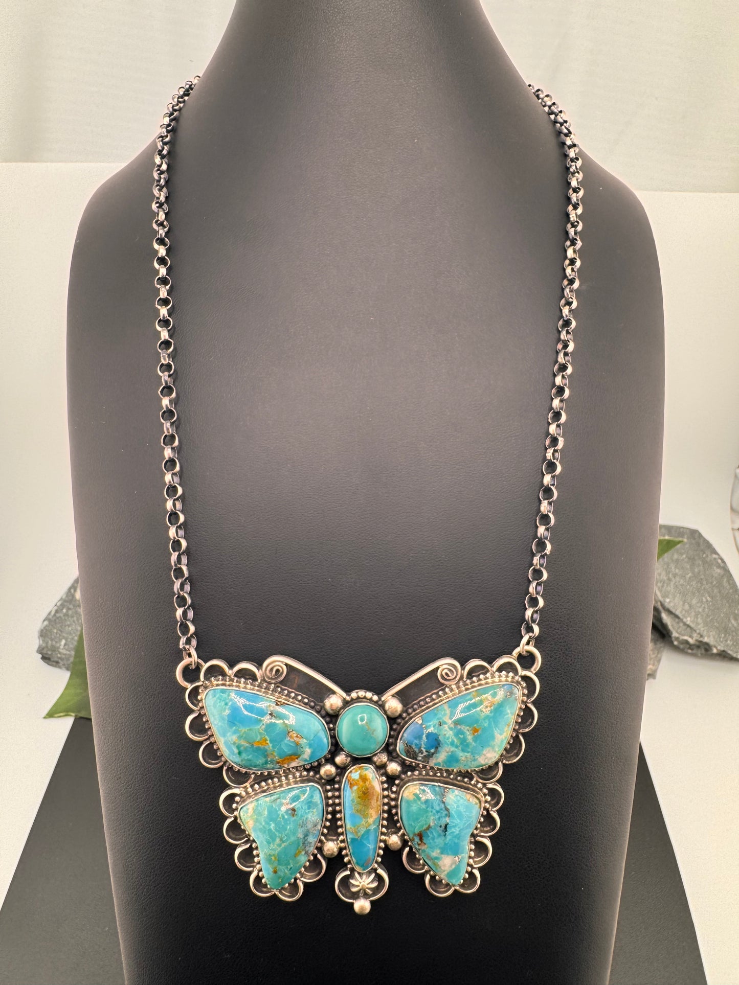 Charles Johnson Butterfly Necklace