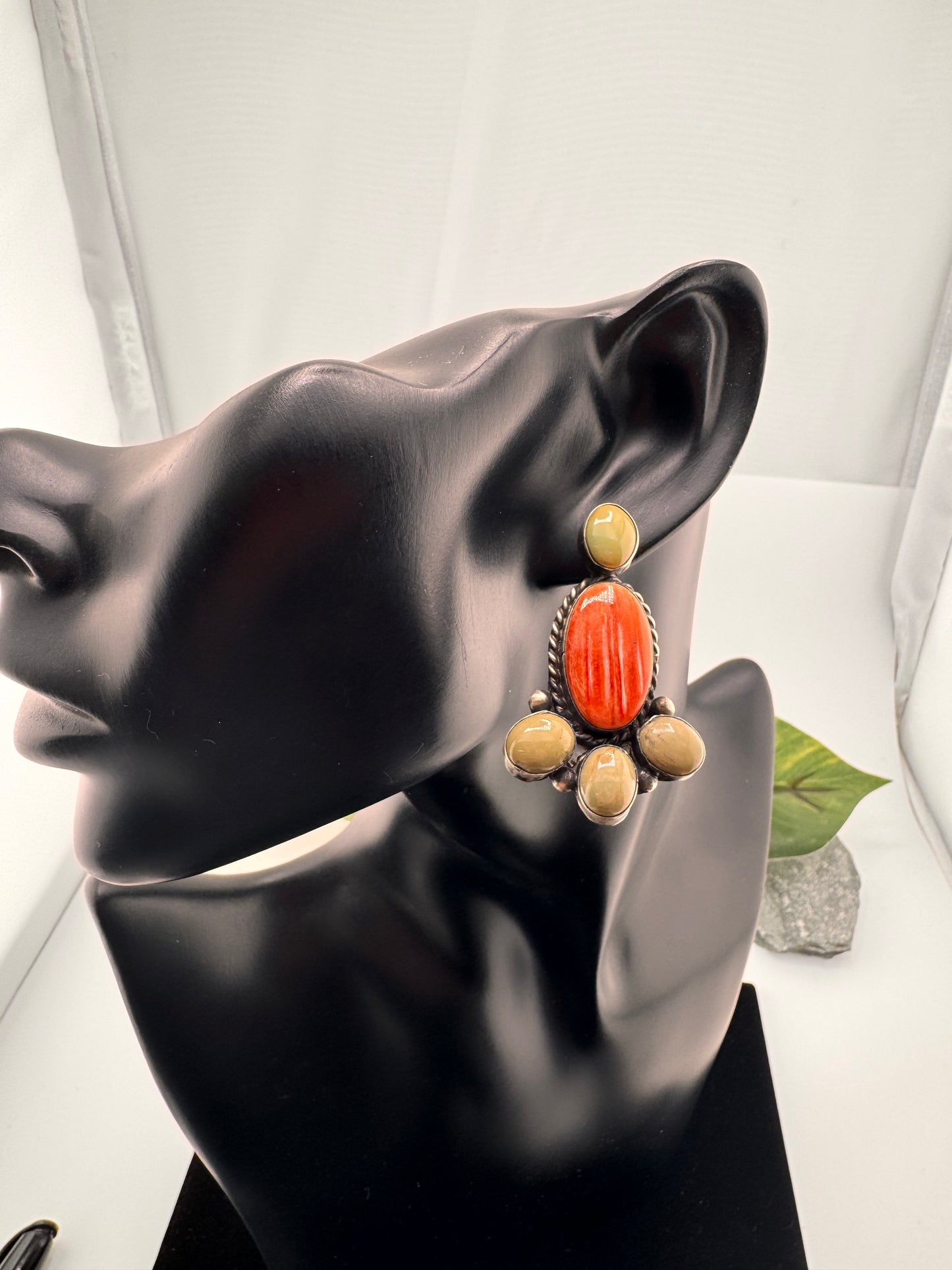 Alfreda Hale Spiny & Turquoise Earrings