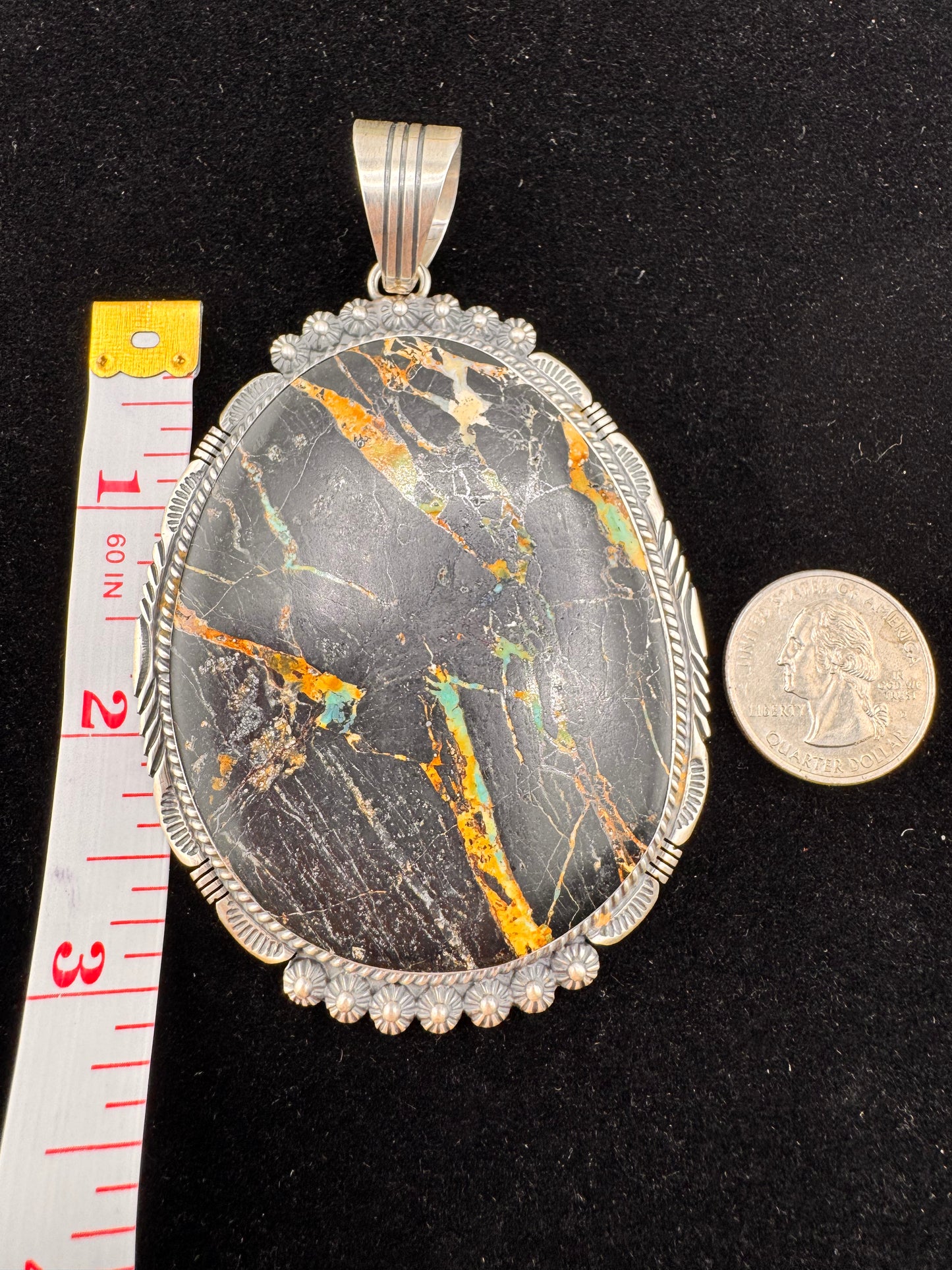 Francis Yazzie BlackJack Pendant