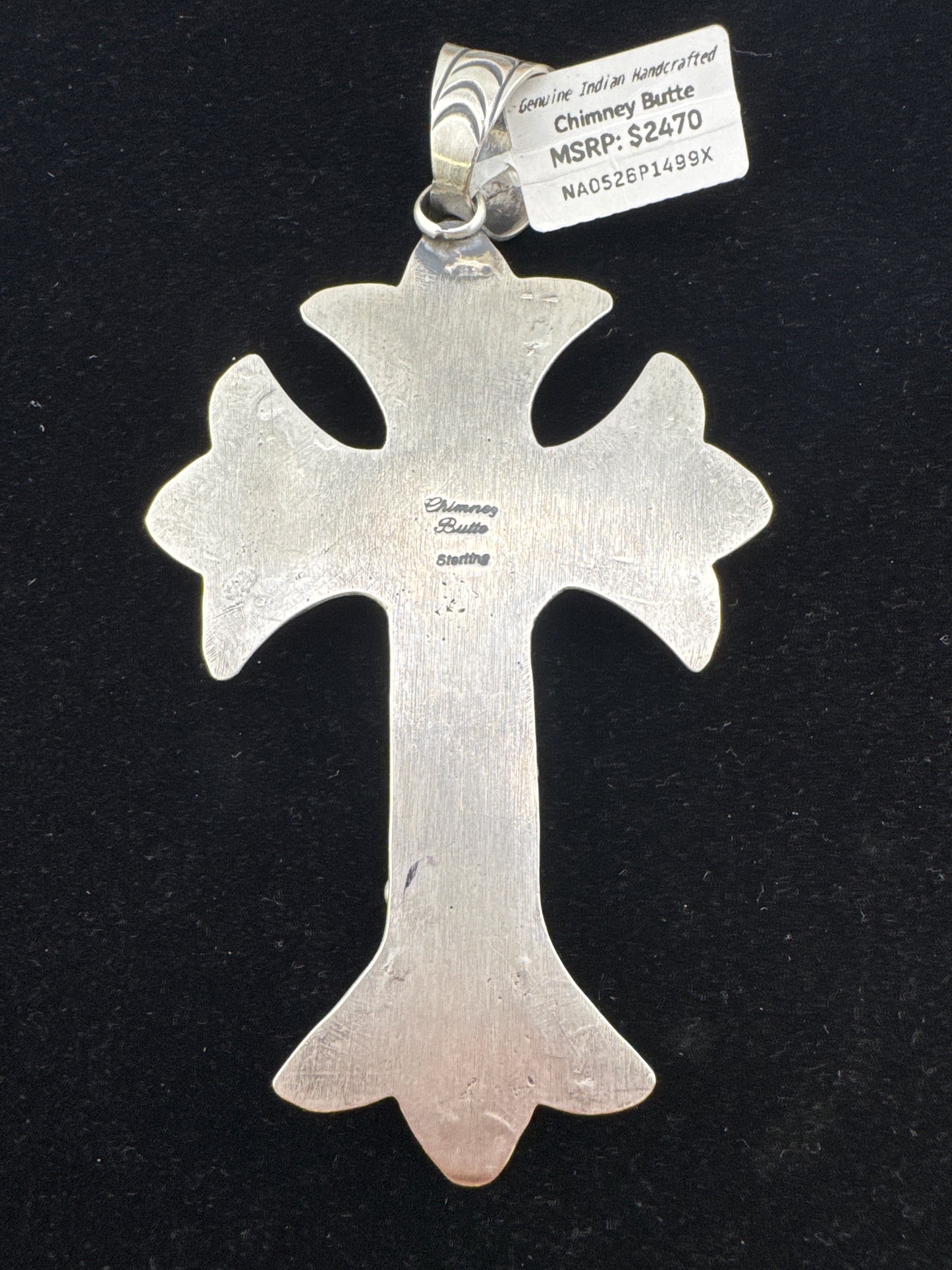 Chimney Butte Golden Hills Cross Pendant