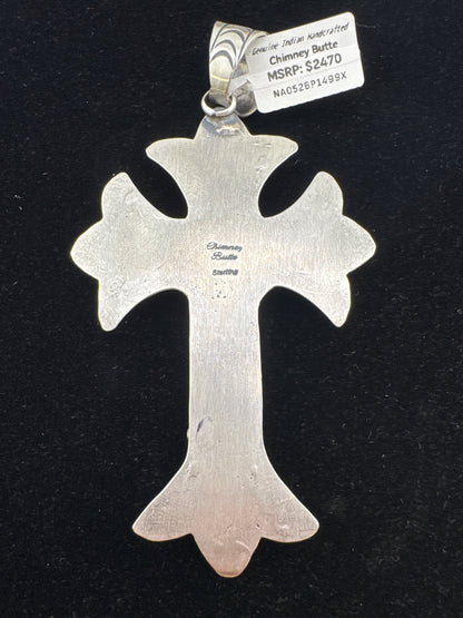 Chimney Butte Golden Hills Cross Pendant
