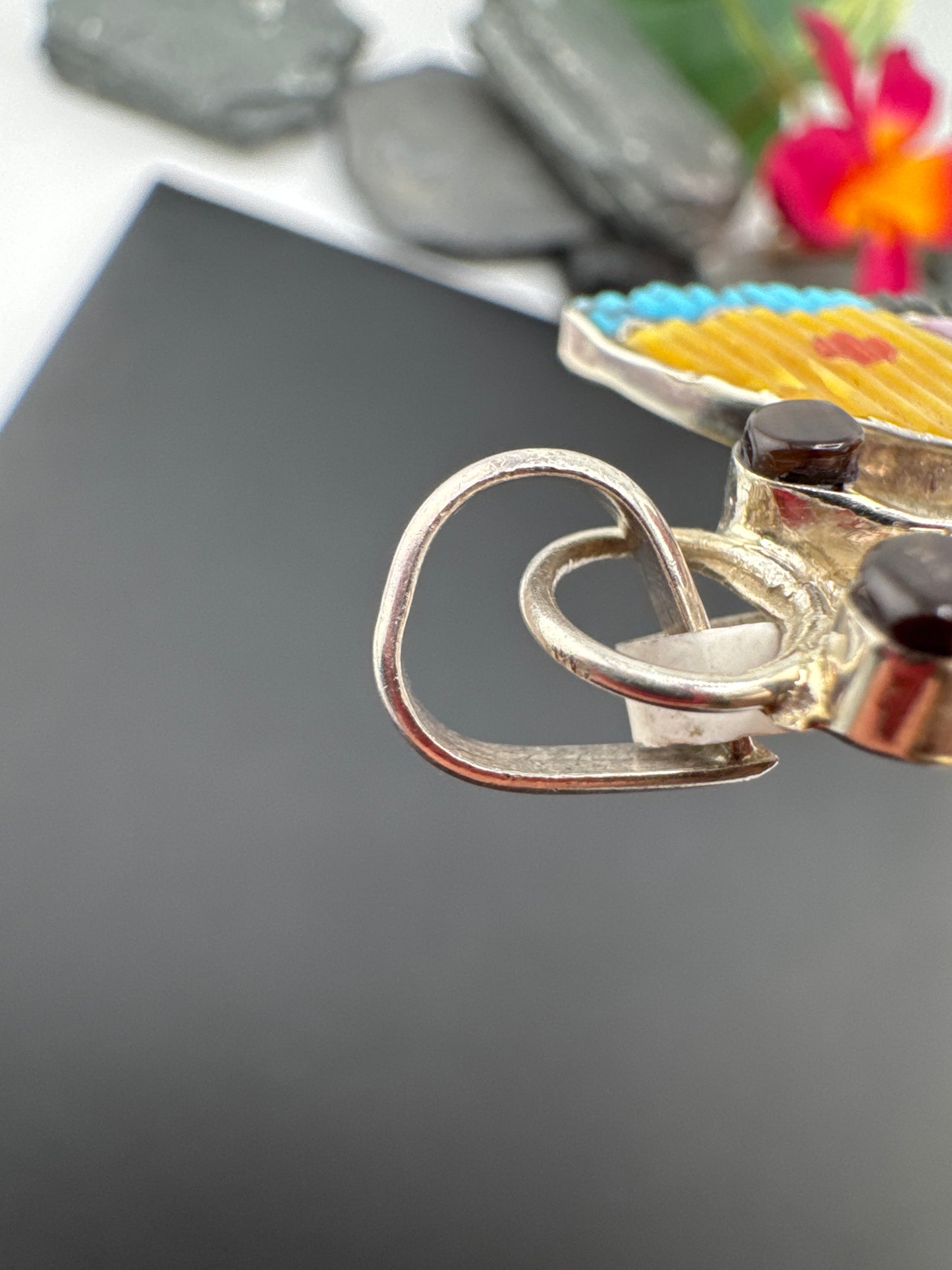 Tamara Pinto Butterfly Inlay Pendant
