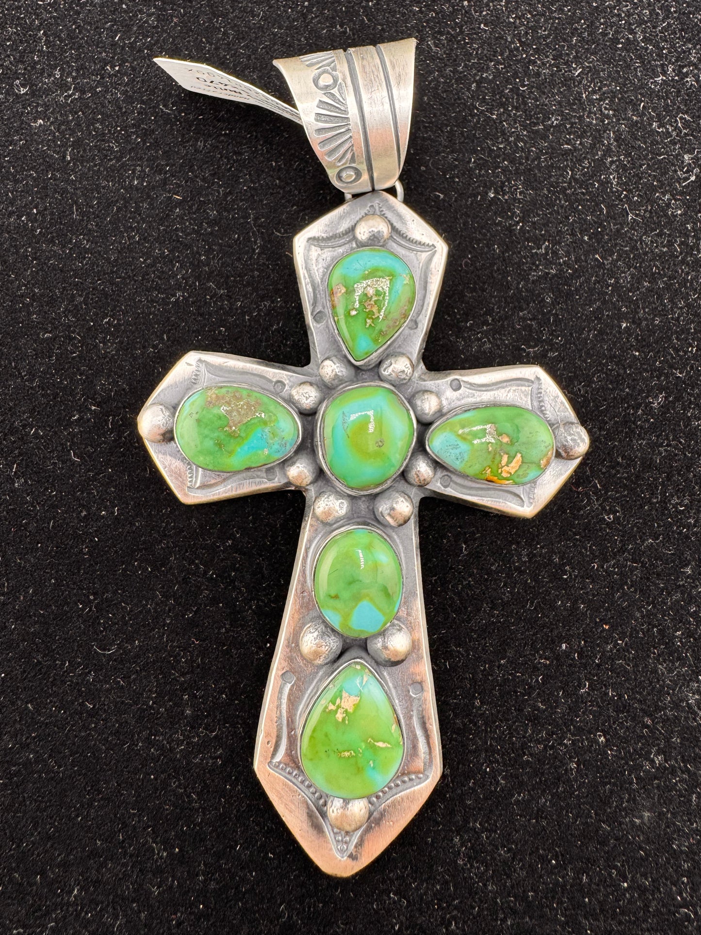 Chimney Butte Sonoran Gold Cross Pendant