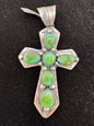 Chimney Butte Sonoran Gold Cross Pendant
