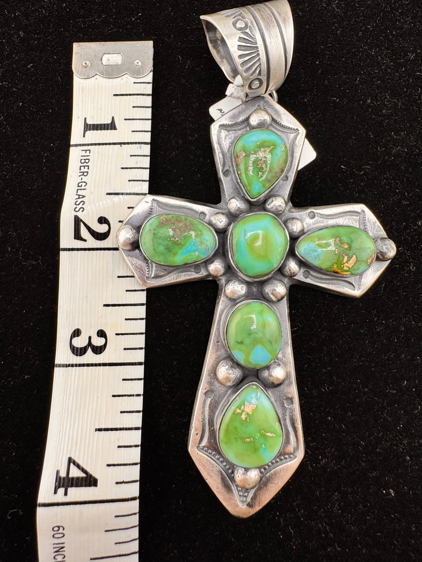 Chimney Butte Sonoran Gold Cross Pendant
