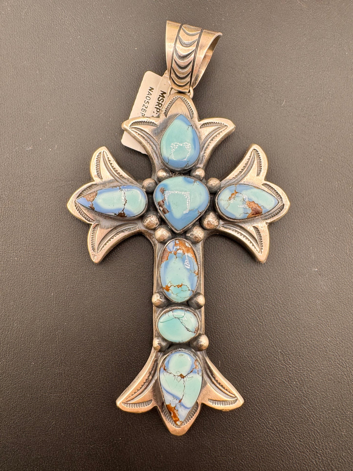 Chimney Butte Golden Hills Cross Pendant