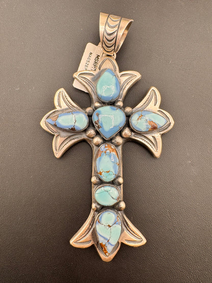 Chimney Butte Golden Hills Cross Pendant