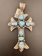Chimney Butte Golden Hills Cross Pendant