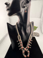 Phil & Lenora Garcia Queen Couch Squash Blossom Necklace & Earrings Set
