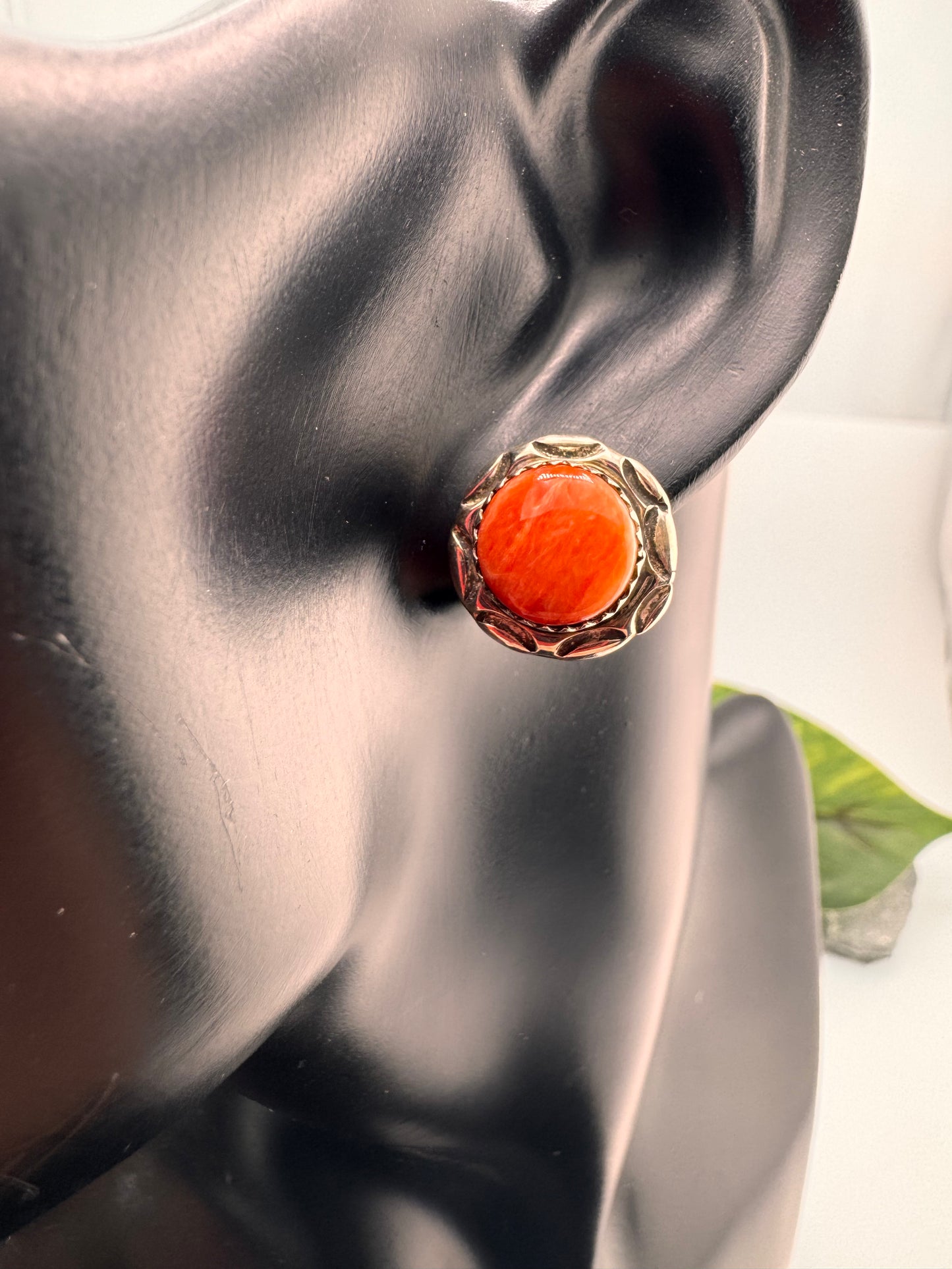Joe Espinosa Squash blossom Necklace and Earrings Set