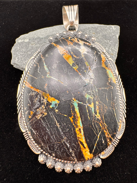 Francis Yazzie BlackJack Pendant