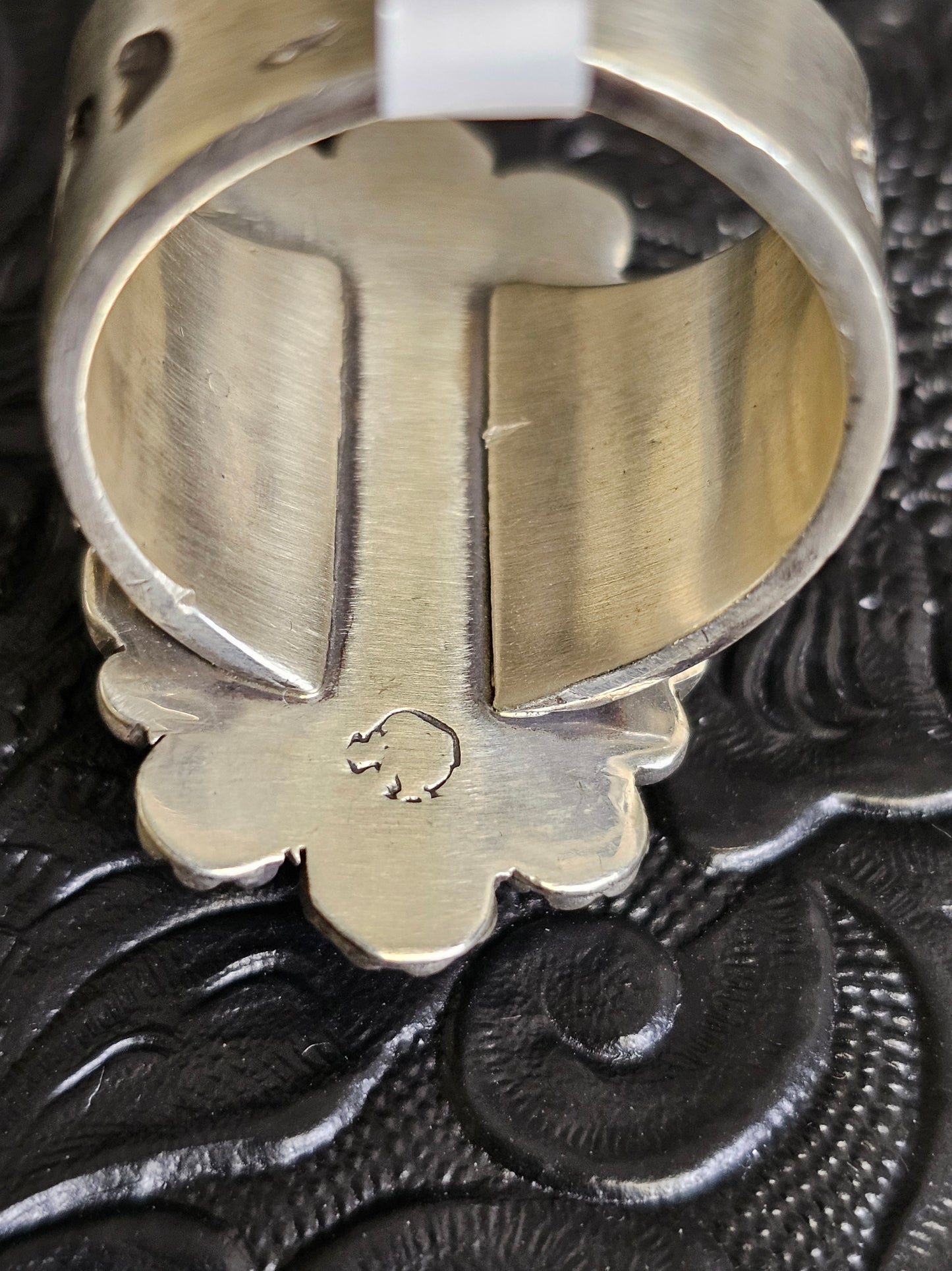 Daniel Benally Sonoran Gold Handmade Navajo Ring Size 10.5