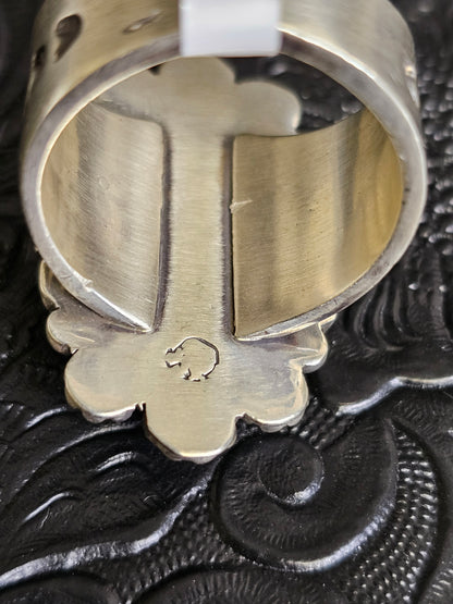 Daniel Benally Sonoran Gold Handmade Navajo Ring Size 10.5